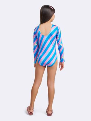 Imagem de Maiô Manga Longa UV Unicórnio Magic Stickers