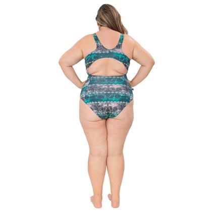 Imagem de Maiô Natação Plus Size Coqueiral