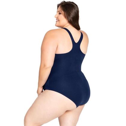 Imagem de Maio Natação Trinys Helanca 183 Costas Nadador Plus Size