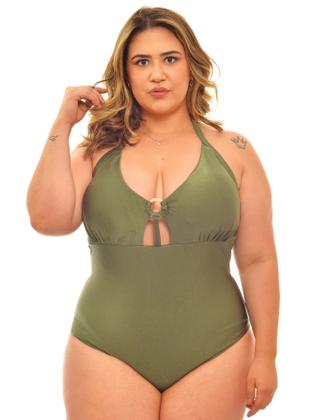 Imagem de Maio Plus Size Bojo Removível Reforçado e Sustentação PTH