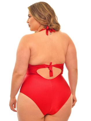 Imagem de Maio Plus Size Bojo Removível Reforçado e Sustentação PTH