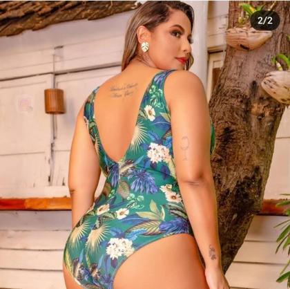 Imagem de Maio plus size estampado sol e agua