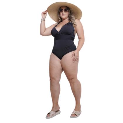 Imagem de Maiô Plus Size Multiformas Modelador Com Bojo Moda Praia