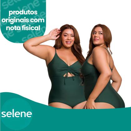 Imagem de Maiô Selene Plus Size Regata Clássico Verão Alcinha