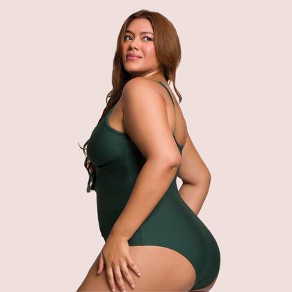 Imagem de Maiô Selene Plus Size Regata Clássico Verão Alcinha