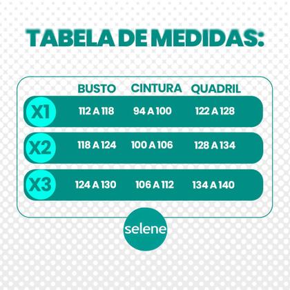 Imagem de Maiô Selene Plus Size Tamanhos Grandes Com Forro e Alça Larga Para Natação Praia