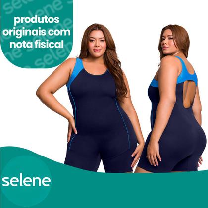 Imagem de Maiô Selene Plus Size Tamanhos Grandes Com Forro e Alça Larga Para Natação Praia