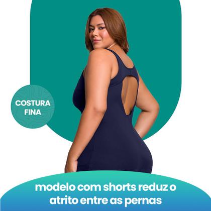 Imagem de Maiô Selene Plus Size Tamanhos Grandes Com Forro e Alça Larga Para Natação Praia