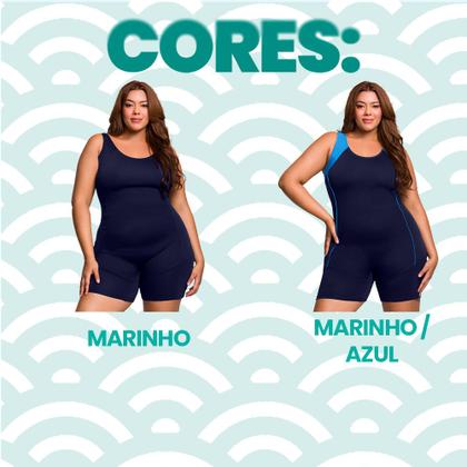 Imagem de Maiô Selene Plus Size Tamanhos Grandes Modelo Com Forro E Alça Larga