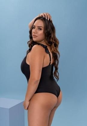 Imagem de Maiô Swan Plus Size - Hellen Carolina