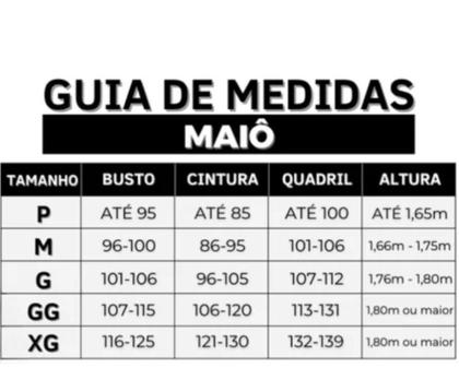 Imagem de Maiô Textura Acessório Bojo Removível Liso