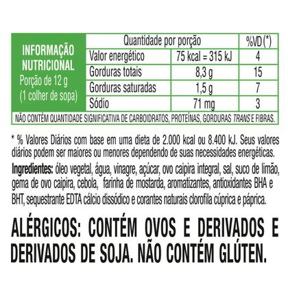 Imagem de Maionese Heinz Alho Tostado com Ervas Squeeze 215g