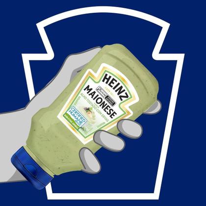 Imagem de Maionese Heinz Alho Tostado com Ervas, Squeeze, 215g