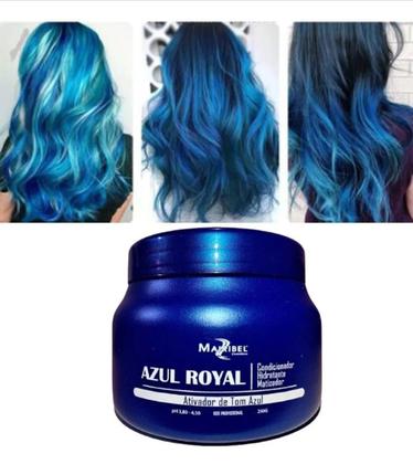 Imagem de Mairibel Máscara Matizadora Azul Royal 250g