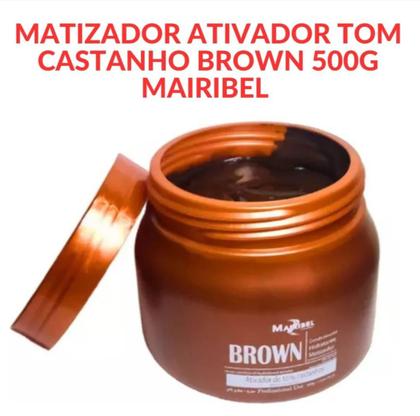 Imagem de Mairibel Máscara Matizadora Brown / Castanho 500g
