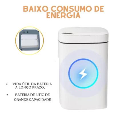 Imagem de Mais eficiência com a lixeira inteligente 11L com sensor