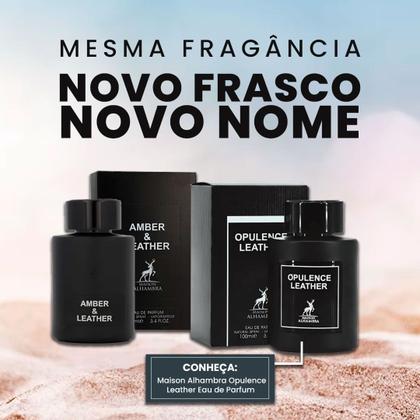 Maison Alhambra Opulence Leather Eau de Parfum - Perfume Masculino