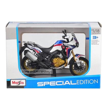 Imagem de Maisto 1:18 Honda Africa Twin DCT motocicleta modelo coleção presente brinquedo coleção clássica