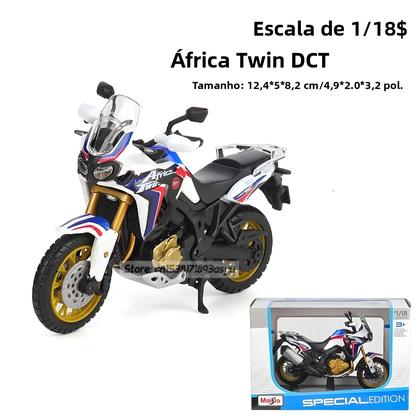 Imagem de Maisto 1:18 Honda Africa Twin DCT motocicleta modelo coleção presente brinquedo coleção clássica
