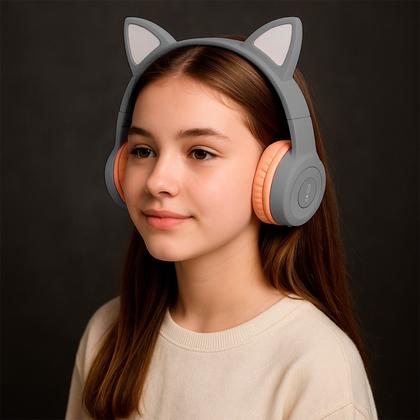 Imagem de Makebrinq Style Fone Dobrável Com LED Microfone E Controles Integrados