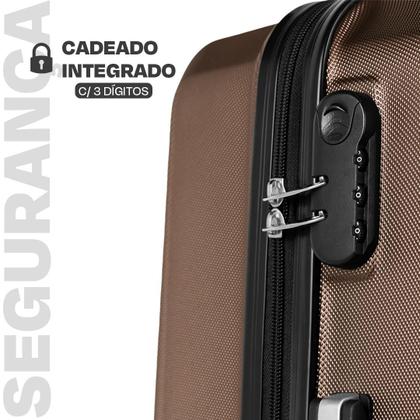 Imagem de Mala 23kg Luxuosa Com ABS Resistente e Garantia Sestini