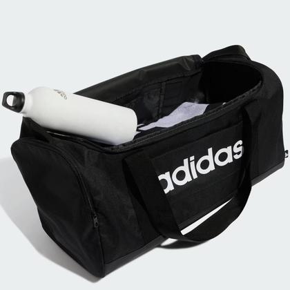 Imagem de Mala Adidas Duffel Essentials Linear Pequena Preta
