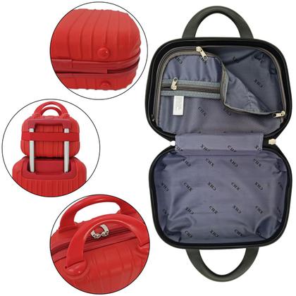 Imagem de Mala com frasqueira viagem 4 rodas 360 abs - chx