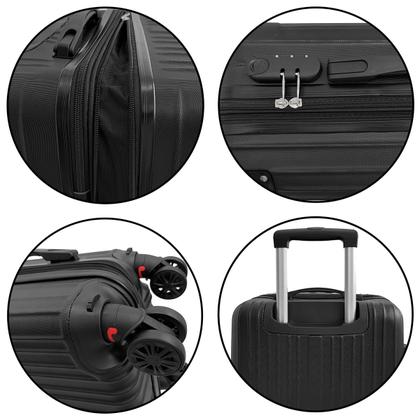 Imagem de Mala com frasqueira viagem 4 rodas 360 abs - chx