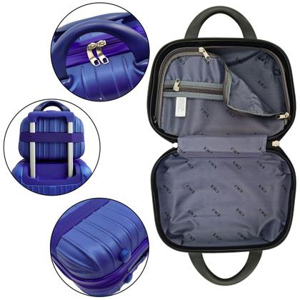 Imagem de Mala com frasqueira viagem 4 rodas 360 abs - chx