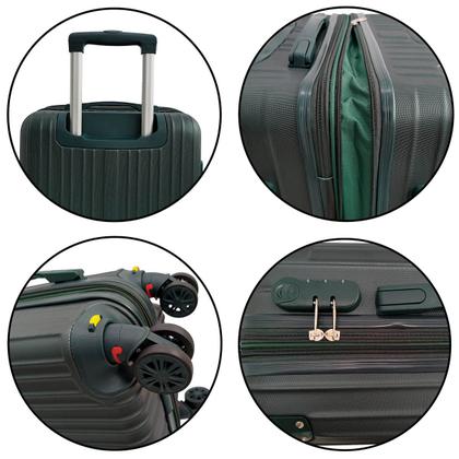 Imagem de Mala com frasqueira viagem 4 rodas 360 abs - chx