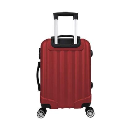 Imagem de Mala De Bordo Abs 4 Rodas Action Fortt Vermelha MAB02-VR