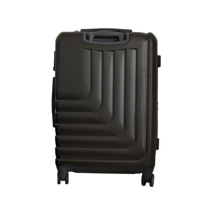 Imagem de Mala de Bordo Abs para Viagem Ika Flex Cadeado Tsa Embutido Rodas Duplas 360º - Grafite, P