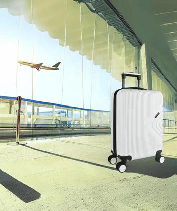 Imagem de Mala De Bordo Cleópatra Viagem Abs Roda 360 Cadeado Embutido