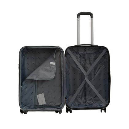 Imagem de Mala de Bordo Viagem Rodinhas Dupla 360 Avião Mao Embarque reforçada Leve Pequena 8kg Abs