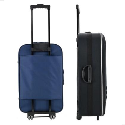 Imagem de Mala de Viagem 10 kg Pequena de Bordo de Mão 55x35x23 Padrão ANAC com Rodinha e Cadeado