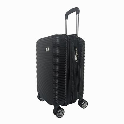 Imagem de Mala de Viagem Bordo 10kg PP C/ Zíper Expansível Padrão ANAC