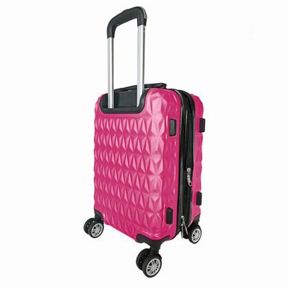 Imagem de Mala de Viagem Bordo 10kg PP C/ Zíper Expansível Padrão ANAC