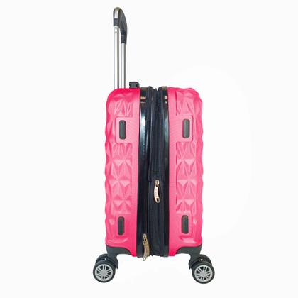 Imagem de Mala de Viagem Bordo 10kg PP C/ Zíper Expansível Padrão ANAC