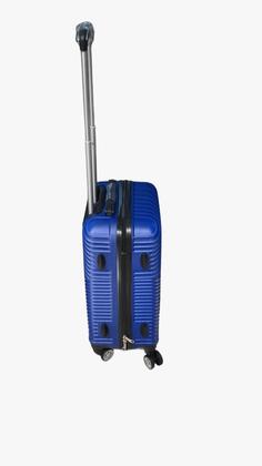 Imagem de Mala de Viagem Bordo Pequena P Avião ANAC Tamanho 55x35x25 Cadeado c/ código Segredo ABS Rodinha 360