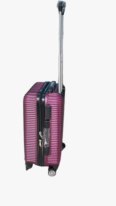 Imagem de Mala de Viagem Bordo Pequena P Avião ANAC Tamanho 55x35x25 Cadeado c/ código Segredo ABS Rodinha 360