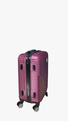 Imagem de Mala de Viagem Bordo Pequena P Avião ANAC Tamanho 55x35x25 Cadeado c/ código Segredo ABS Rodinha 360