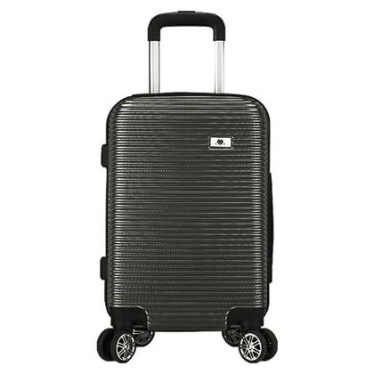 Imagem de Mala de viagem bordo pp 10kg c/ zíper expansível em abs - eagle - ac32