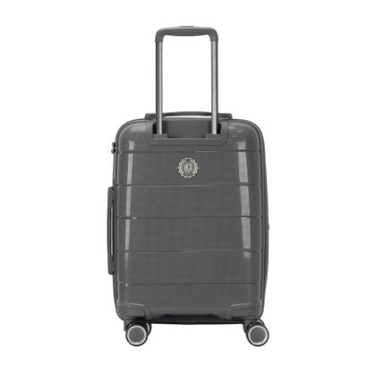 Imagem de Mala de Viagem De bordo pequena Padrão Anac 10kg Com Rodas duplas 360 Poliprpileno Com cadeado Senha tipo TSA Expansiva Sammy