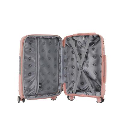 Imagem de Mala de Viagem De bordo pequena Padrão Anac 10kg Com Rodas duplas 360 Poliprpileno Com cadeado Senha tipo TSA Expansiva Sammy