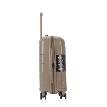 Imagem de Mala de Viagem De bordo pequena Padrão Anac 10kg Com Rodas duplas 360 Poliprpileno Com cadeado Senha tipo TSA Expansiva Sammy