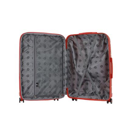 Imagem de Mala de Viagem Grande 32kg Expansiva Polipropileno Capacidade 137,2L 4 Rodas duplas 360 Cadeado Senha tipo TSA Sammy