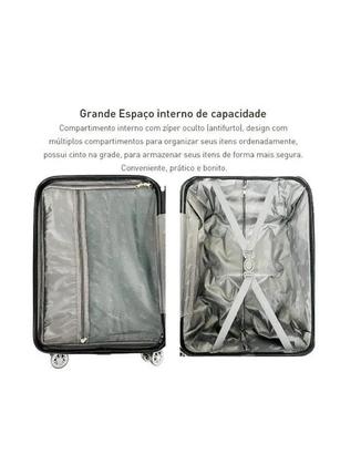 Imagem de Mala De Viagem Grande 32kg + Frasqueira C Abs Rodinhas 360