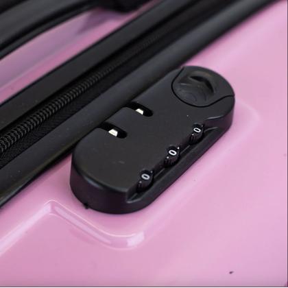 Imagem de Mala de Viagem Infantil Gato ABS Rígida 4 Rodas Giro 360