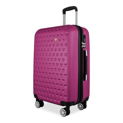 Imagem de Mala de Viagem Média 23kg Despachada Expansiva Rígida Rodas Duplas 360º Cadeado TSA Gladiador C1M
