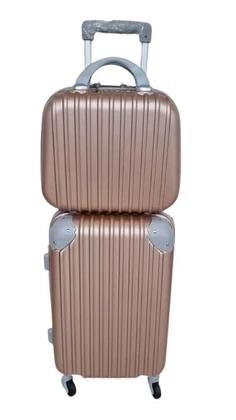 Imagem de Mala De Viagem Media 23kg + Frasqueira Com Abs Rodinhas 360